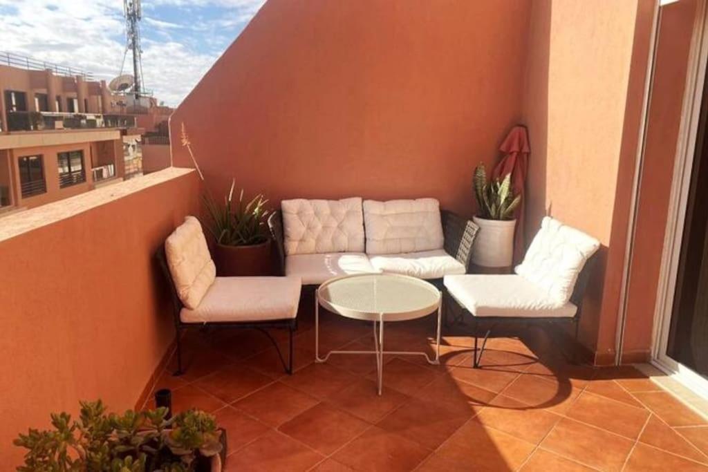 Sunny Terrace & Comfy Beds In Marrakech Marraquexe Exterior foto